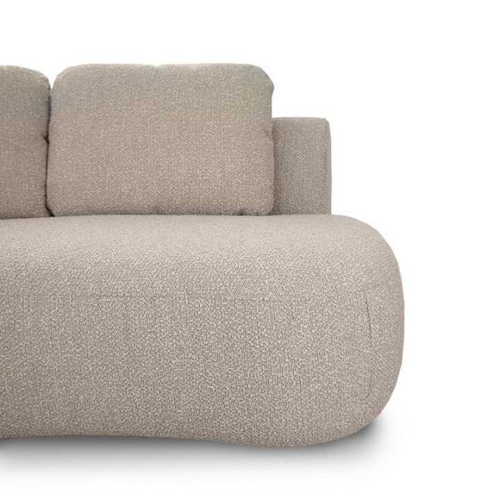 Domani Curved Sofa Elegant Modern Design - J&B Furniture