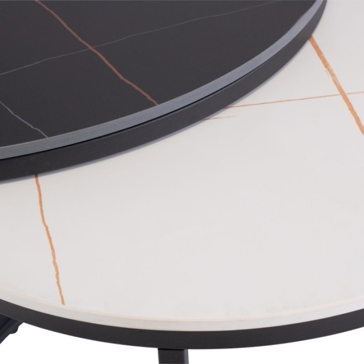 Ferrante Round Coffee Table Set | J&B Furniture