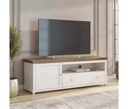 Eva TV Unit in White Abisko Ash