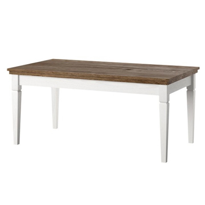 Coffee Table in White Abisko Ash – Eva | J&B Furniture