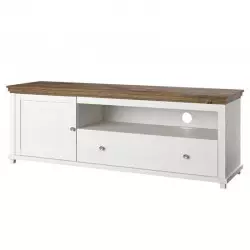 Eva TV Unit- White Abisko Ash