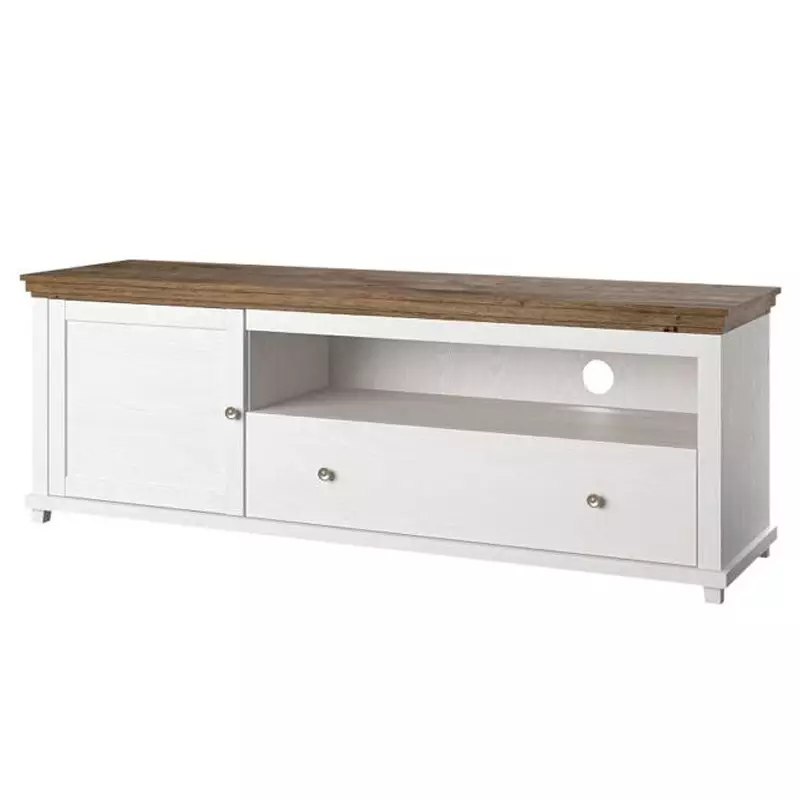 "Eva TV Unit in White Abisko Ash"