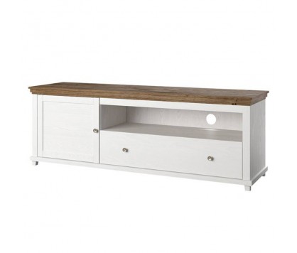 "Eva TV Unit in White Abisko Ash"