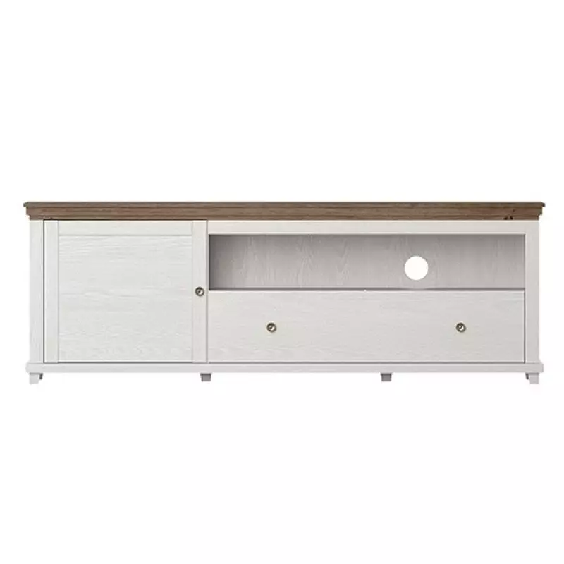 "Eva TV Unit in White Abisko Ash"