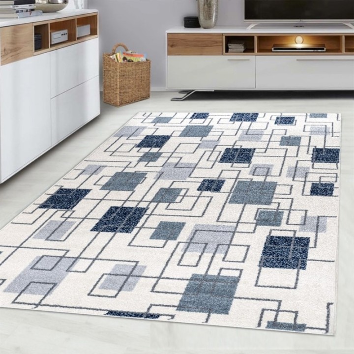 Aspire Blue Rug – Modern Abstract Design | J&B Furniture