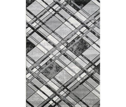 Accra Rug Grey Black |...