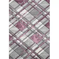 Accra Rug Grey Lilac
