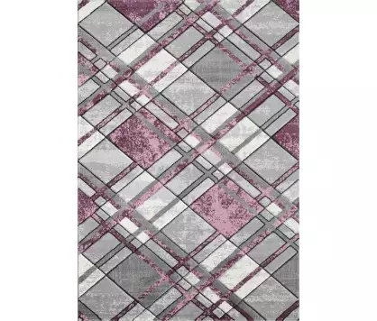 Accra Rug Grey Lilac