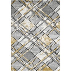 Accra Rug Grey Gold
