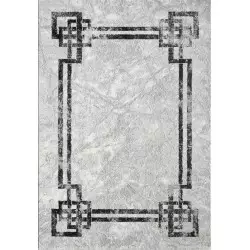 Alisa Rug Grey Black