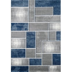 Lagos Rug Grey Navy
