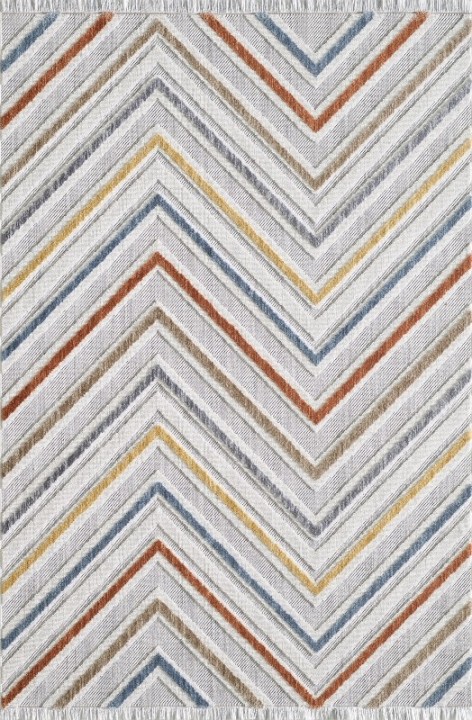 Broadway Abstract Lines Color Rug – Modern Rugs | J&B Furniture