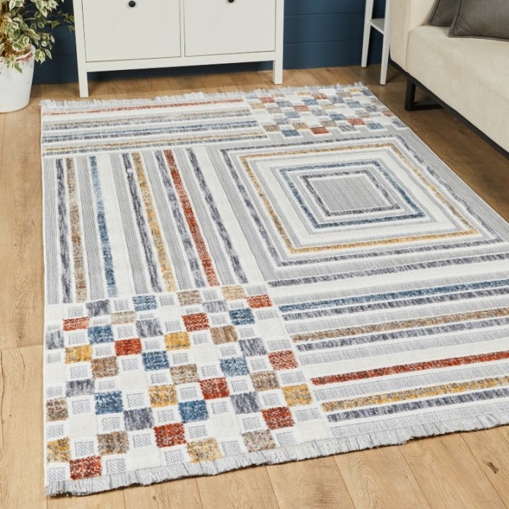 Broadway Multicolor Rug – Modern Rugs | J&B Furniture
