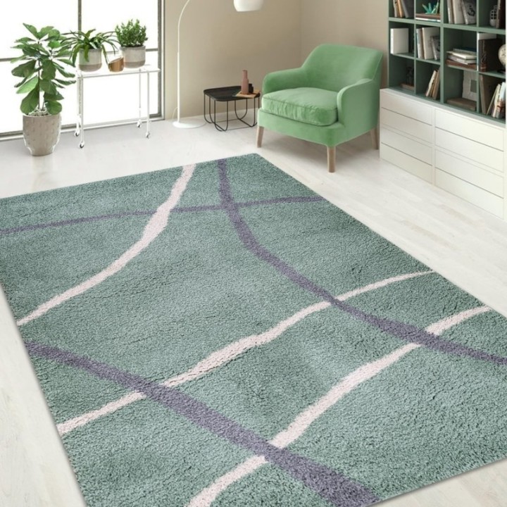 Cruz Rug 05 Green - J&B Furniture