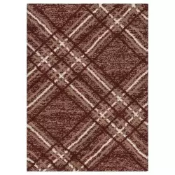 Blaze Rug 01 - Ivory Orange