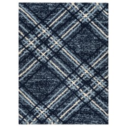 Blaze Rug 02 - Navy Blue