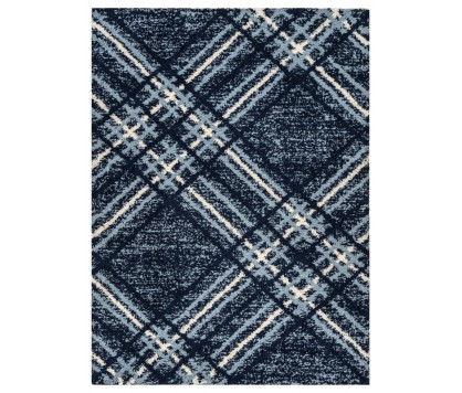 Blaze Rug– Navy Blue Shaggy...
