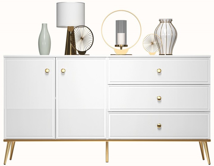 Goldin Sideboard white| J&B Furniture Ireland