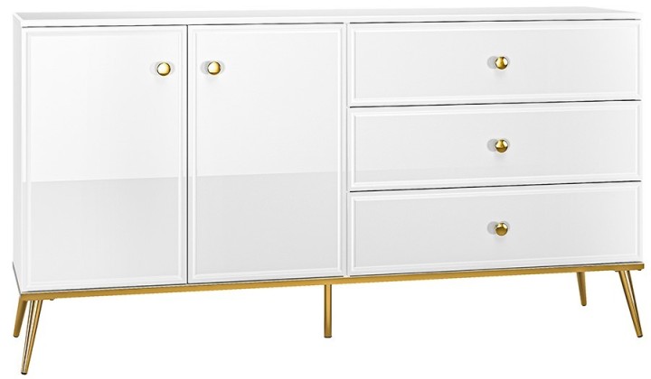 Goldin Sideboard white| J&B Furniture Ireland