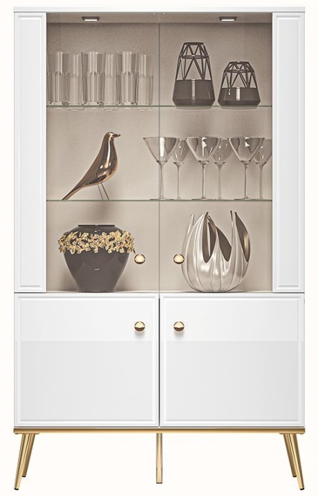 Goldin Glass Display Cabinet Luxury Cabinets | J&B Furniture