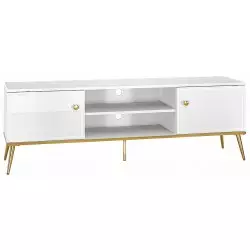 Goldin- 2 Door White TV...
