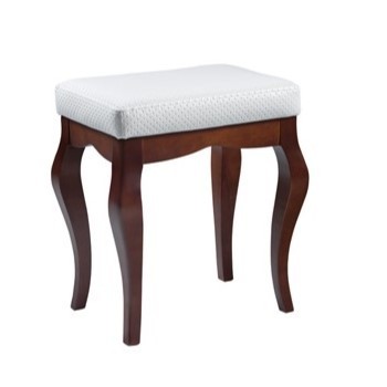 Milano Stool – Walnut Finish | Timeless Elegance | J&B Furniture