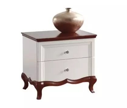 Milano- Bedside Table White...