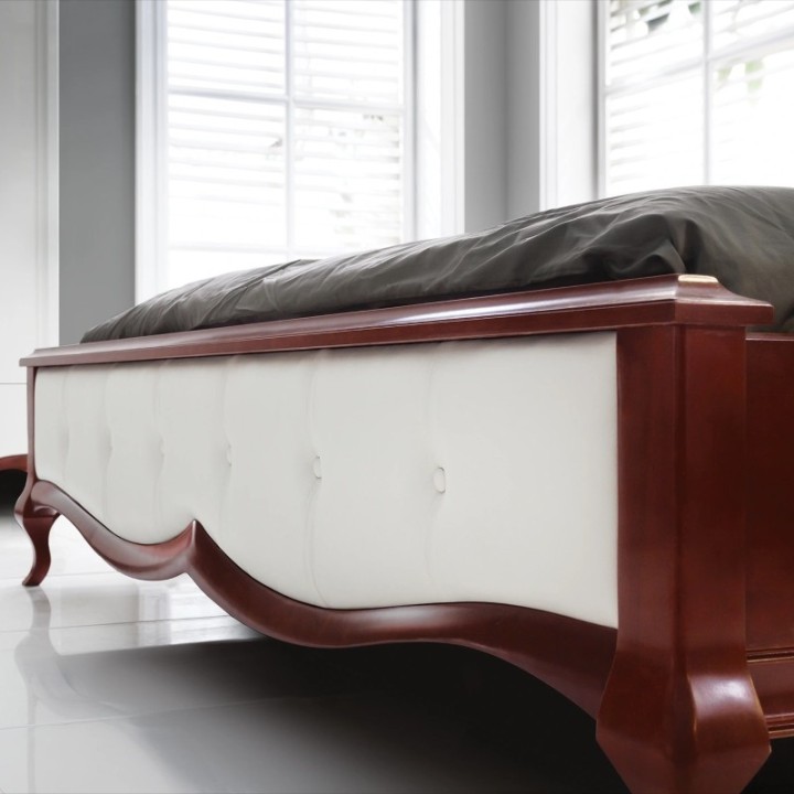 Milano Bed – White or Cashmere | J&B Furniture Ireland