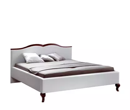Milano Bed – Elegant Wooden...