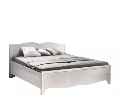 Milano Bed – Elegant White...