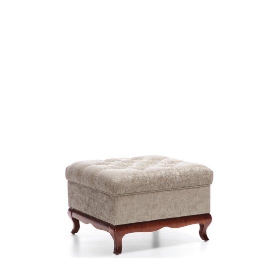 Milano Square Footstool - J&B Furniture