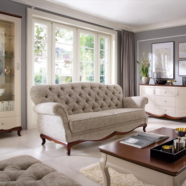 Milano Square Footstool - J&B Furniture
