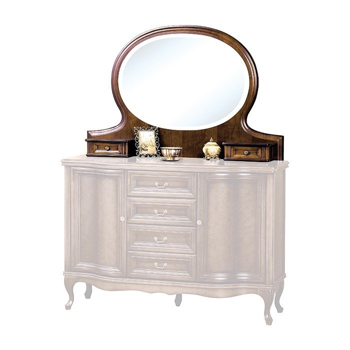 Wersal Mirror Extension - wenge - J&B Furniture