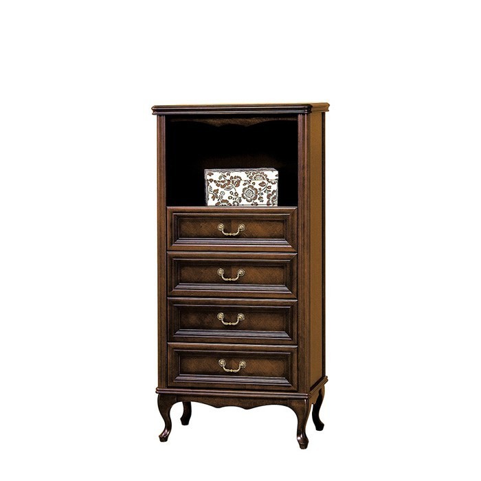 Wersal 4 Drawer Tall Dresser wenge - J&B Furniture