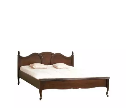 Wersal Wooden Bed in Wenge...