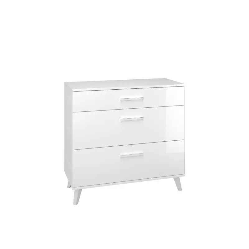 "White Chest of Drawers"