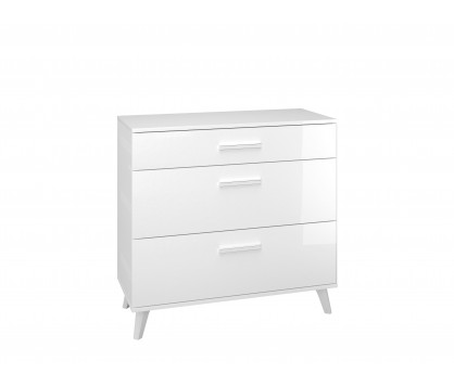 "White Chest of Drawers"