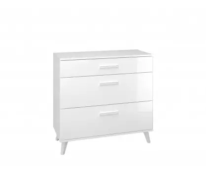 "White Chest of Drawers"
