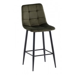 Bell Velvet Bar Stool –...