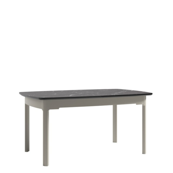 Santos Latte Extending Dining Table Oak  J&B Furniture