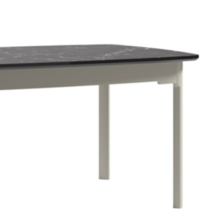 Santos Latte Extending Dining Table Oak  J&B Furniture