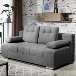 Oslo Sofa Bed Grey  – With...