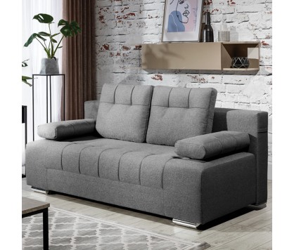 Oslo Sofa Bed Grey  – With...