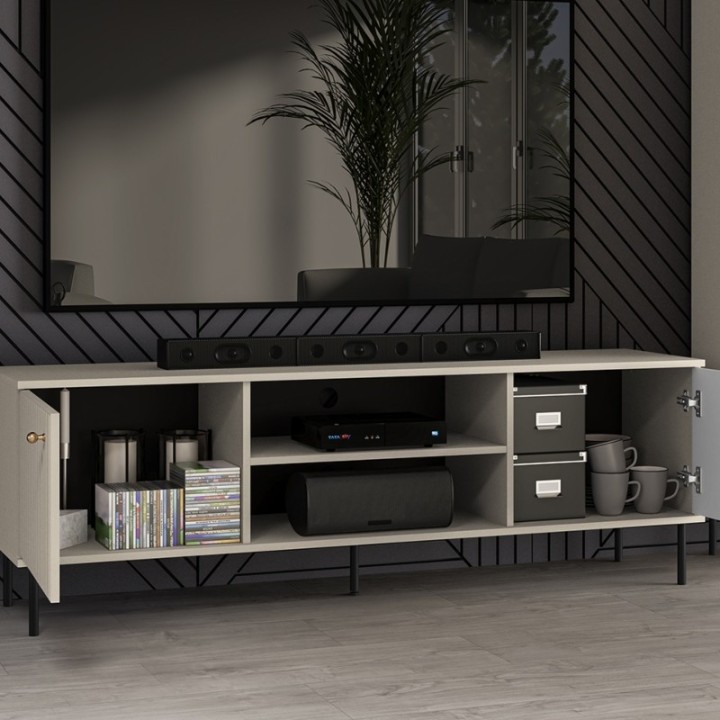 TV Unit Elegant Cashmere Finish