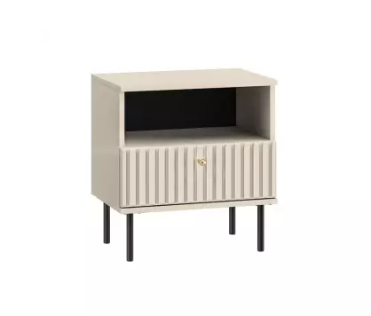 Sophie- Bedside Table Cashmere
