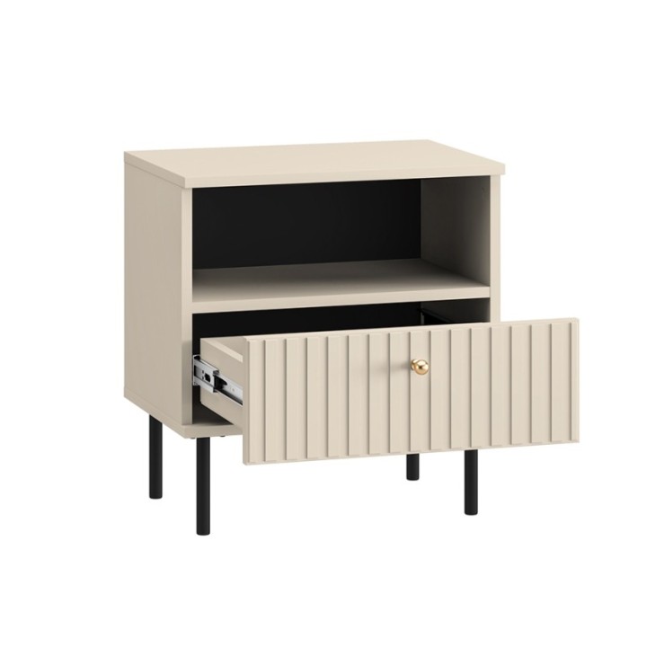 Sophie Bedside Table Cashmere | J&B Furniture