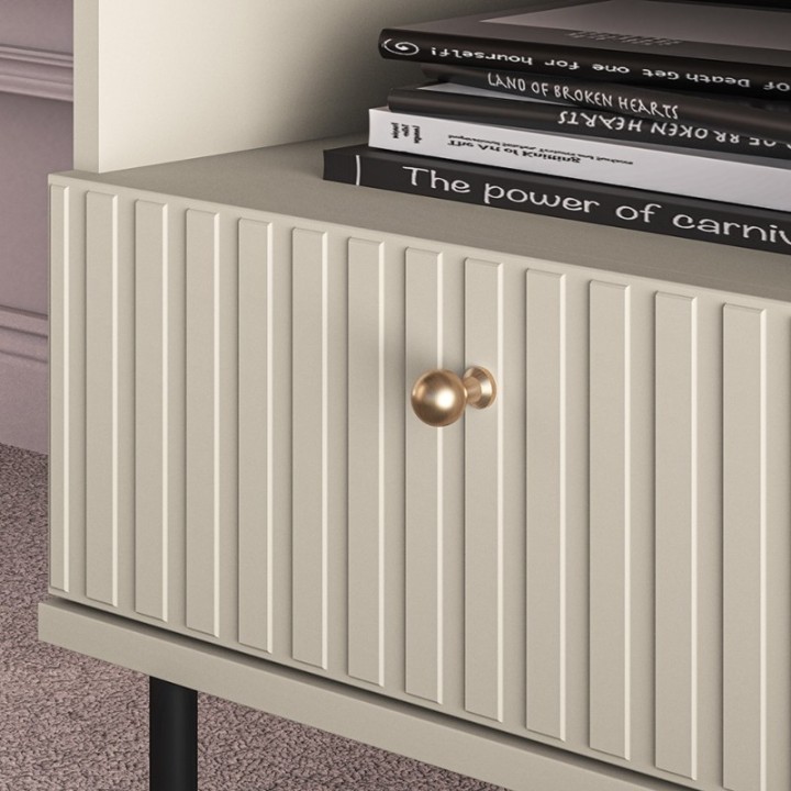 Sophie Bedside Table Cashmere | J&B Furniture