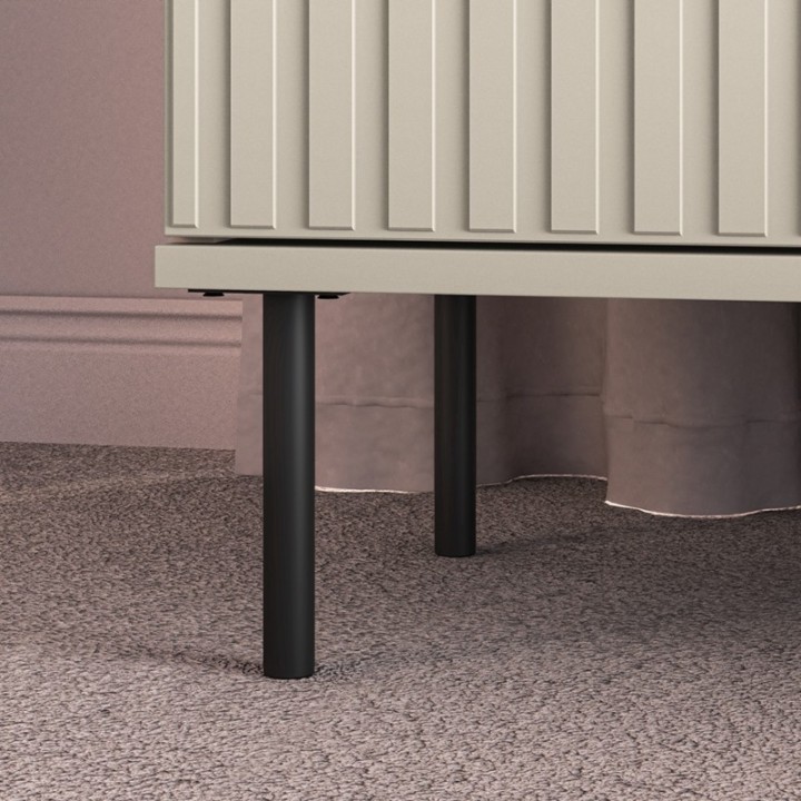 Sophie Bedside Table Cashmere | J&B Furniture