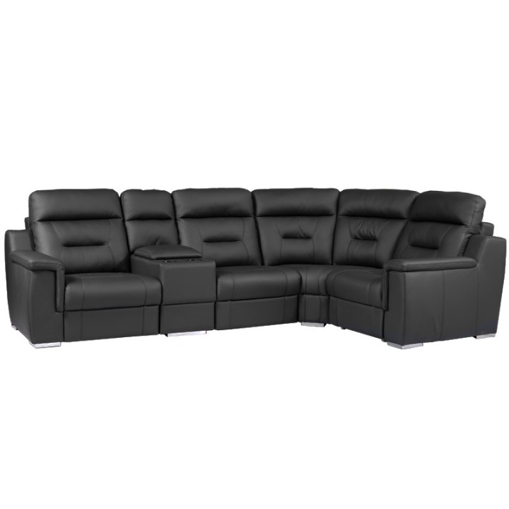Motion Bespoke Corner Sofa Leather & Coolers | J&B Furniture