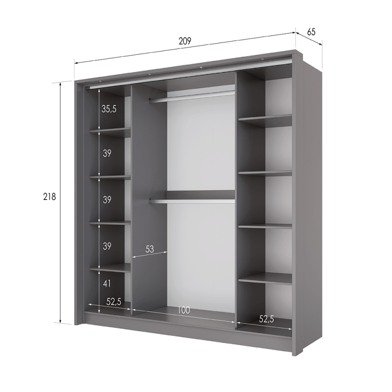 "sliding wardrobe"